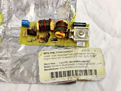 Southern Avionics HWRF for SA100 H Radio Beacon Transmitter Assembly PWB3084624 - Image 1 of 4