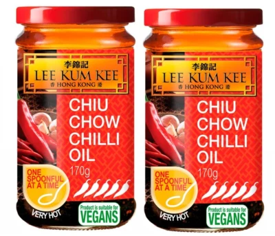 Lee Kum Kee Chiu Chow Chilli Oil 170G Hot & Spicy Multipack - Image 1 of 2