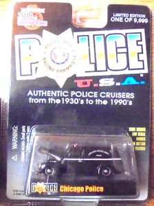 KKar Racing Champions - 1999 Police USA #093 - 1940 Ford Delivery - Chicago Pol. - Bild 1 von 5