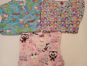 Scrubs, Lot Of 3, Size Medium - Picture 1 of 12