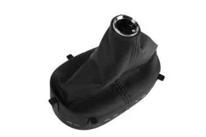 2008-2013 C6 Corvette Factory Black Vinyl Shift Boot C5 C6 Z06 LS1 LS2 LS3 LS6 - Picture 1 of 4