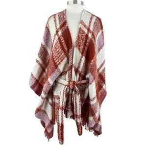 Poncho con cinturón MAX STUDIO talla única - Imagen 1 de 5