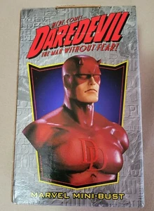 Bowen Designs Marvel Comics Daredevil 5,5" Mini Büste Statue #3140/6000 MIB 2001 - Bild 1 von 10