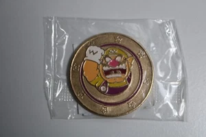 NEW Super Mario Bros. Wonderball WARIO Metal Coin Frankford Series 1 SEALED - Picture 1 of 2