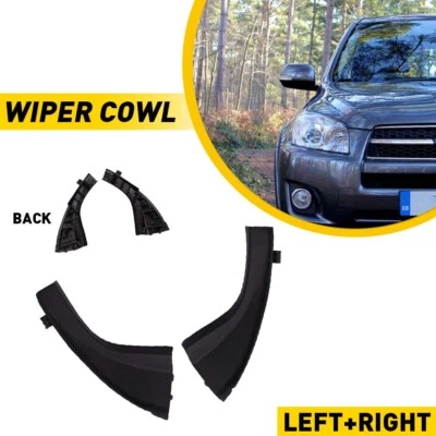 前盖侧罩加长盖装饰适用于 2006 - 2012 年丰田 RAV4 53866-42012 — 第 1/4 张图片