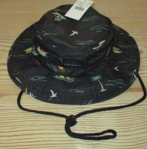 MENS O'NEILL BLACK BOONIE BUCKET HAT ONE SIZE - Picture 1 of 2