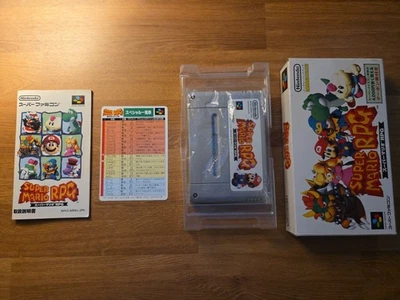 Super Mario RPG Famicom Importación Completo En Caja CIB Japonés Japón (Probado) Foto 1 de 4