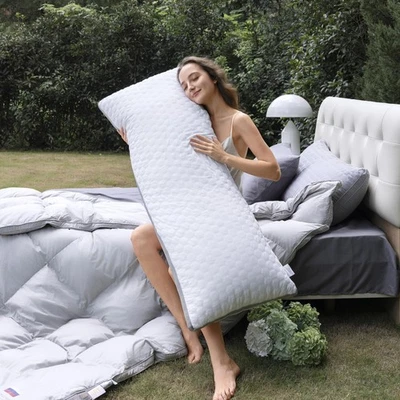 20×54 Body Pillow Insert Full-Length Soft Breathable Body Pillow for Adults -... - Image 1 of 4