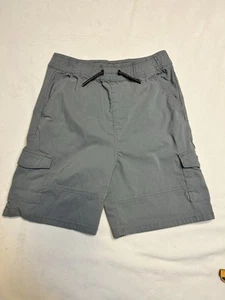 Public Supply Co Gray Cargo Shorts Youth Size L(14-16) Elastic Waist 6” Inseam  - Picture 1 of 10