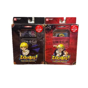 ZATCH BELL THE CARD BATTLE TCG STARTER SETS #1 & #2 TRADING CARDS - Bild 1 von 10