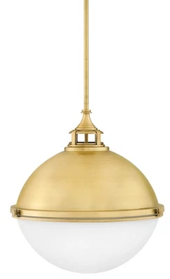 Hinkley Lighting 4836 Fletcher 3 Light 22"W Pendant - Brass - Image 1 of 3
