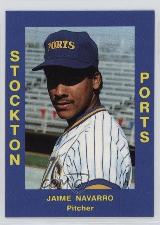 1988 Cal League Jaime Navarro #182 - Image 1 of 2