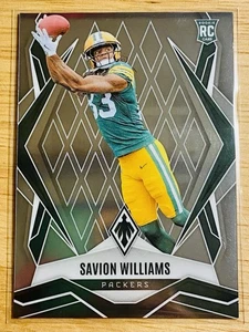 2025 Panini Phoenix Savion Williams Rookie RC #153 Green Bay Packers - Picture 1 of 2