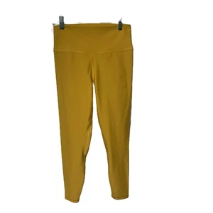 Leggings Abercrombie & Fitch YBP SculptLUX 7/8 Quemados Para Mujer’s M Cortos Amarillos - Imagen 1 de 7