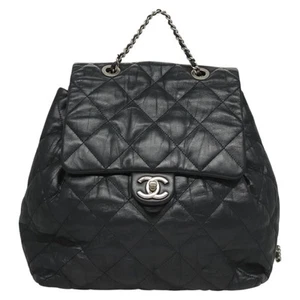 Chanel Timeless/Classique Black Leather Backpack Bag Authentic - Picture 1 of 24