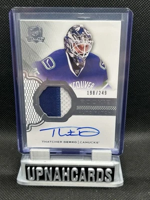 2016 UPPER DECK THE CUP #133 THATCHER DEMKO ROOKIE PATCH AUTO RC /249 - Image 1 of 2