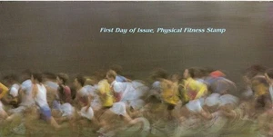 #2043 First Day Ceremony Program 20c Physical Fitness Stamp- - Picture 1 of 2
