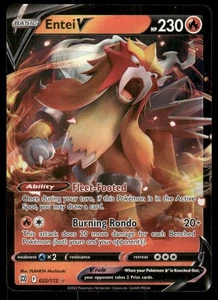 Pokemon Tcg Entei V #22 Pokemon Brilliant Stars NM - Picture 1 of 2