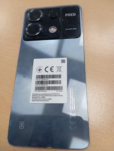 Per Xiaomi Poco X6 5G Cover posteriore batteria originale (blu) + vetrino camera - Foto 1 di 1