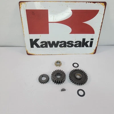 Kawasaki KDX 200 KDX 220R 2001 1995-2006 motor conjunto de engranajes primarios OEM Foto 1 de 4