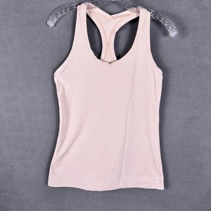 Lululemon Women's Racerback Sleeveless Tank Top Ebb Size 10 Light Pink - Picture 1 of 7