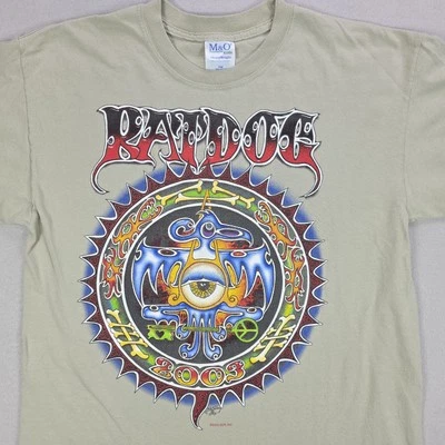 Vintage Y2K 2003 RatDog Shirt Large Tour Band Psychedelic Greatful Dead Artist - Image 1 of 4