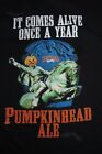 PUMPKINHEAD ALE Comes Alive Once A Year (XL) Shirt HALLOWEEN SHIPYARD BREWING CO