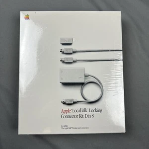 Apple LocalTalk Locking Connector Kit Din 8 New Sealed M2068 Vintage - Picture 1 of 4