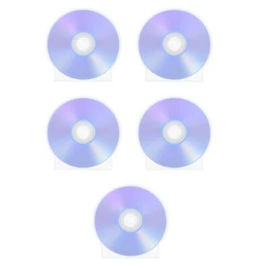 5 Count Disque Vide Disques Pour L'artisanat Vierges La Peinture - Afbeelding 1 van 12