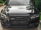 2009-2012For Audi Q5 RSQ5 Front bumper Henycomb grille black Grill