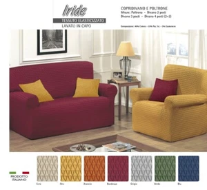 Copridivano Iride Elasticizzato Jacquard - Foto 1 di 10