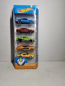 HOT WHEELS 1:64, 5-PACK, MUSCLE MANIA Charger Challenger Torino Laguna Seca Sm6 - Bild 1 von 8