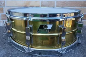 RULLANTE 14X5,5 LUDWIG ROCKER BRASS VINTAGE 90'S IMPORT USA - GIOIELLO! - Bild 1 von 4