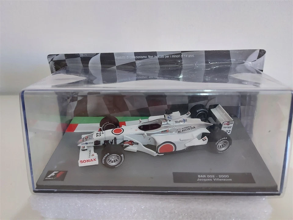 BAR 002 F1 2000 #22 J. Villeneuve - Formula 1 Collection 1/43 - Immagine 1 di 1