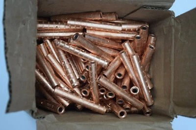 94x BURNDY YDS4WG1 Copper Hysplice Compression Splice CU #4 AWG Sol. #184123 - Image 1 of 4