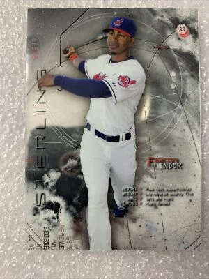 2014 Bowman Sterling Prospect #BSP2 Francisco Lindor  - Image 1 of 2