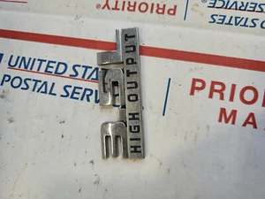 06-10 Dodge Charger 3.5L High Output Emblem Logo Letters Badge Side Chrome - Picture 1 of 1