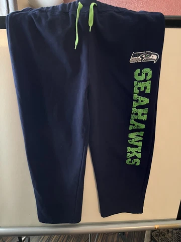 NFL Team Apparel Seattle Seahawks Sweat Pants Womans Size XXL Cover