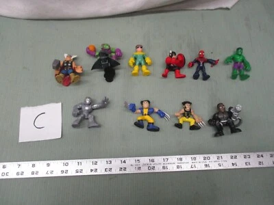 Figura de acción Playskool Marvel Super Hero Adventures Villano Batalla Parte Juguete D Foto 1 de 4