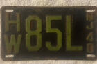 1940 NEW JERSEY LICENSE PLATE SEE MY OTHER PLATES