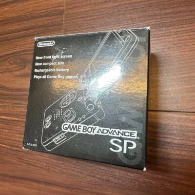 Game Boy Advance SP Onyx Black 2075 From Japan - Image 1 of 4