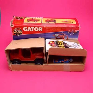 Modellino M.A.S.K ☆ GATOR DUSTY HAYES veicolo ☆ COMPLETO DI SCATOLA vintage Kenner anni 80 - Foto 1 di 14