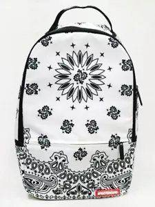 SPRAYGROUND Rucksack weiß Bandana Laptop Tablet Tasche NEU - Bild 1 von 24