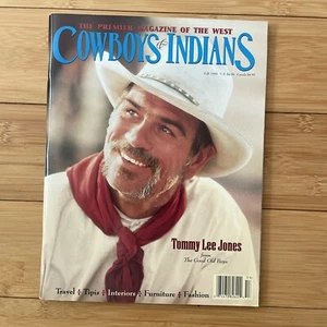 1995 COWBOYS & INDIANS MAGAZINE TOMMY LEE JONES FALL ISSUE VOL 3 NO 3 - Picture 1 of 2