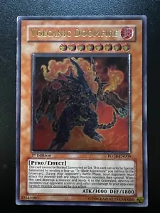 Volcanic Doomfire FOTB-EN008 Ultimate Raro 1ª Edición EURO Light Play+ Yugioh - Imagen 1 de 2