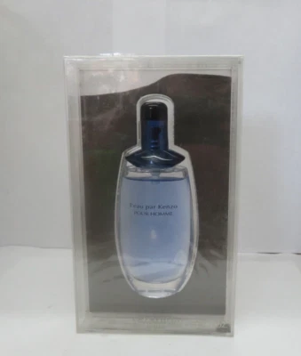 L'EAU PAR KENZO POUR HOMME EAU DE TOILETTE SPRAY 1.7 oz/50ml RARE VINTAGE SEALED - Image 1 of 3