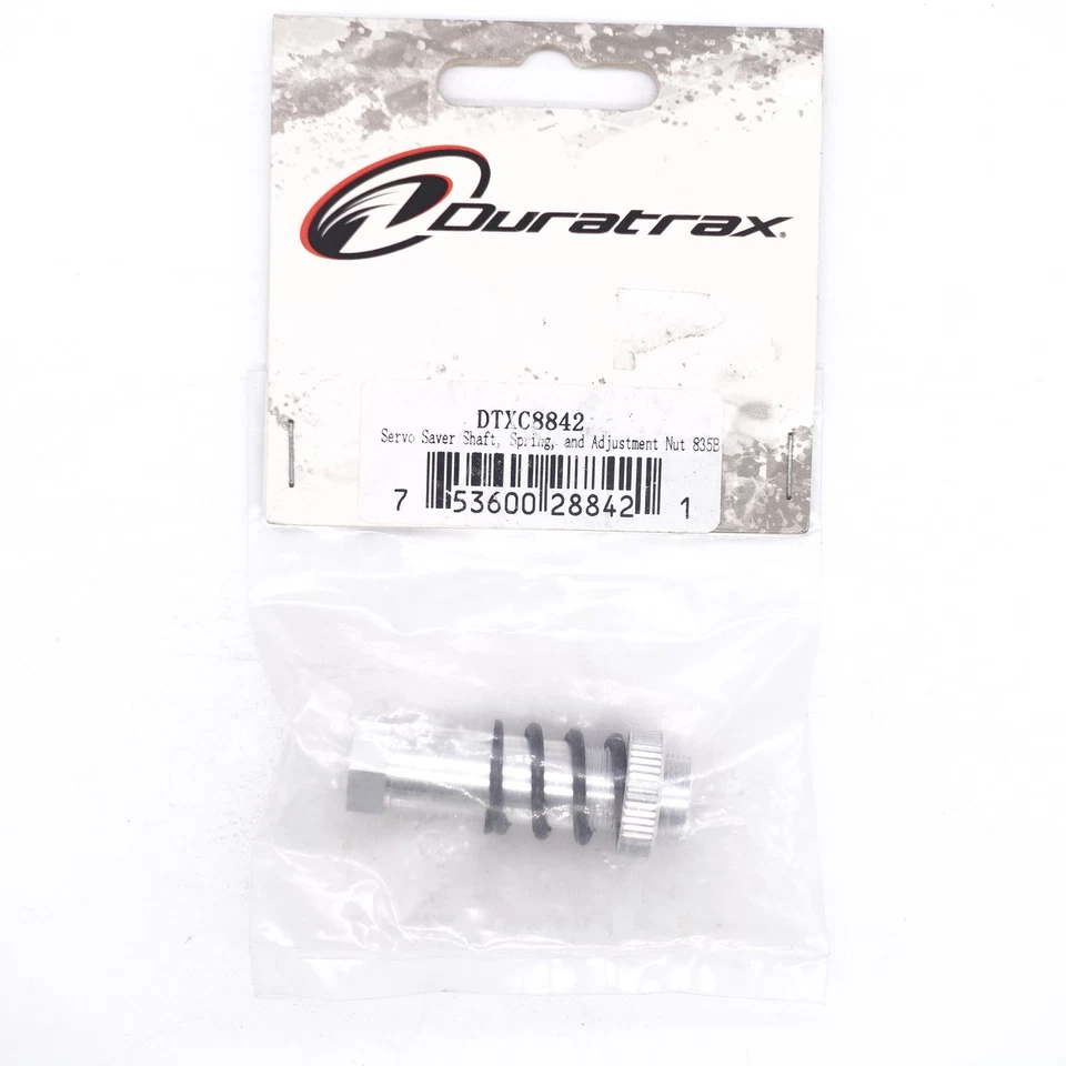 DuraTrax DTXC8842 Servo Saver Shaft/Spring/Adjustment Nut 835B - Image 1 of 1