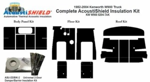 1982 - 2004 Kenworth W900 Truck Complete Acoustic Insulation Kit - Picture 1 of 3