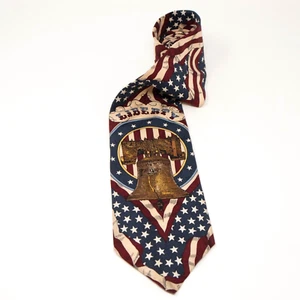 Corbata de seda American Libery serie Americana tango Max Raab corbata patriótica para hombre - Imagen 1 de 7