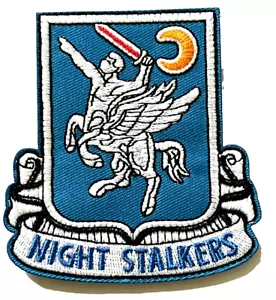 US ARMY 160th SOAR SPECIAL OPERATIONS AVIATION RGT NIGHT STALKERS PATCH (USA5) - Foto 1 di 4
